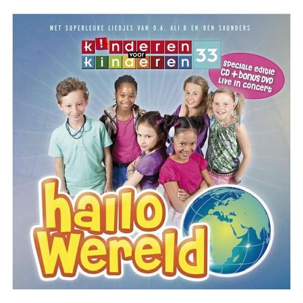 Kinderen voor kinderen - Deel 33 (Hallo Wereld) Cd-Dvd