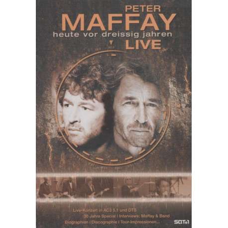 Peter Maffay - Heute For 30 Jahren