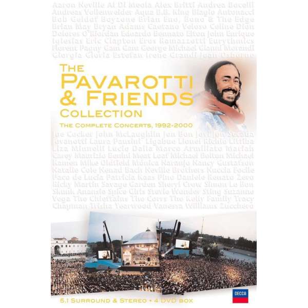 Pavarotti & Friends Collection (4DVD)