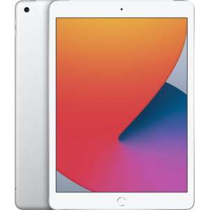Apple iPad (2020) - 10.2 inch - WiFi + 4G - 128GB -  Zilver