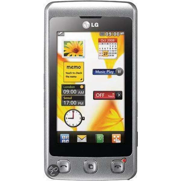 LG Cookie KP500 - Zilver