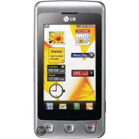 LG Cookie KP500 - Zilver