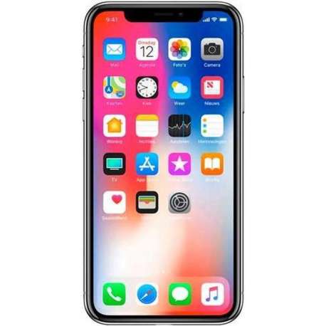 Refurbished Apple Iphone X (256 gb) zilver (ALLEEN DEZE WEEK)