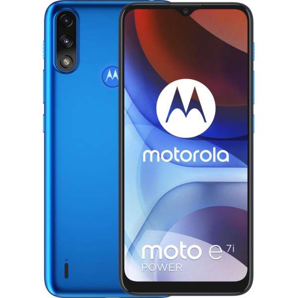 Motorola Moto E7i Power - 32GB - Blauw