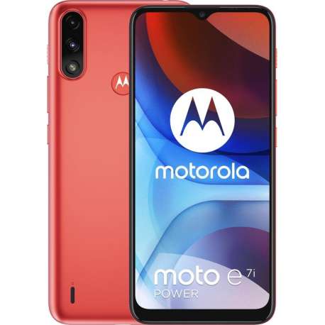 Motorola Moto E7i Power - 32GB - Rood