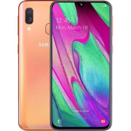 Samsung Galaxy A40 - 64GB - Koraal