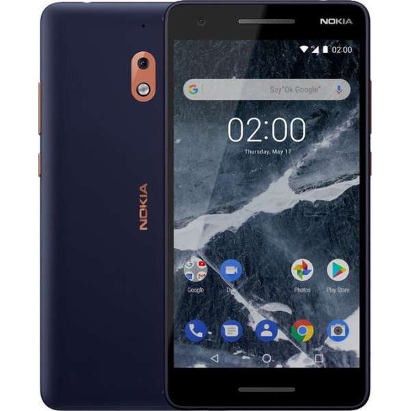 Nokia 2.1 - 8GB - Blauw/Koper