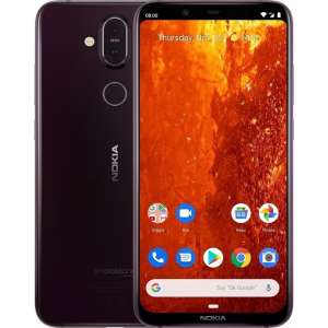 Nokia 8.1 - 64GB - Aubergine