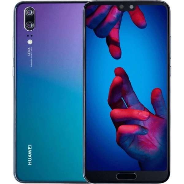 Huawei P20 Duo - Alloccaz Refurbished - B grade (Licht gebruikt) - 128GB - Blauw (Crystal)