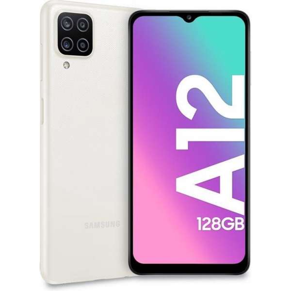 Samsung Galaxy A12 SM-A125FZWKEUE smartphone 16,5 cm (6.5") Dual SIM 4G USB Type-C 4 GB 128 GB 5000 mAh Wit