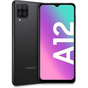 Samsung Galaxy A12 SM-A125FZKKEUE smartphone 16,5 cm (6.5") Dual SIM 4G USB Type-C 4 GB 128 GB 5000 mAh Zwart