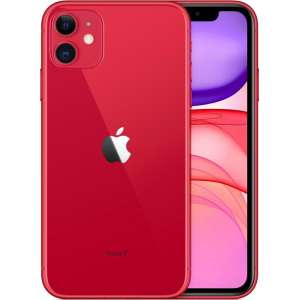 Apple iPhone 11 - Refurbished door Forza - A grade (Zo goed als nieuw) - 64GB - Rood