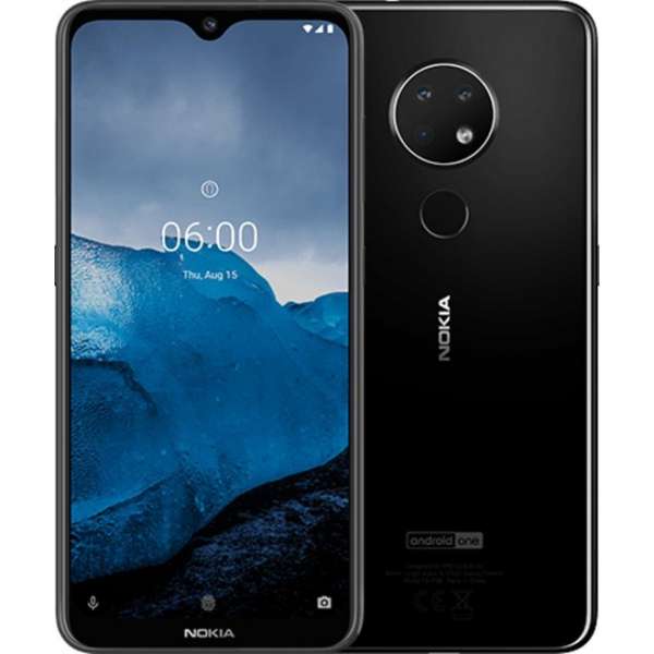 Nokia 6.2 - 64GB - Zwart