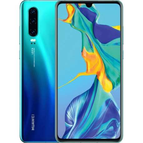 Huawei P30 Duo - Alloccaz Refurbished - C grade (Zichtbaar gebruikt) - 128GB -Blauw (Aurora)