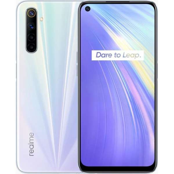 realme 6 16,5 cm (6.5'') 8 GB 128 GB Dual SIM 4G USB Type-C Wit Android 10.0 4300 mAh