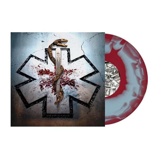 Despicable 10" (light blue & red swirl vinyl)
