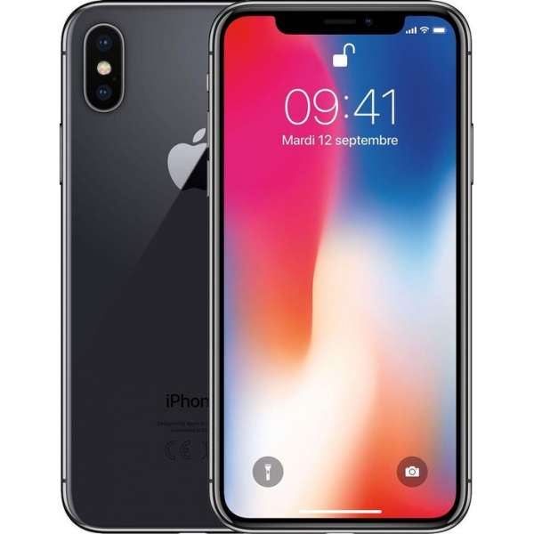 Apple iPhone X - Alloccaz Refurbished - B grade (Licht gebruikt) - 256Go - Space Gray