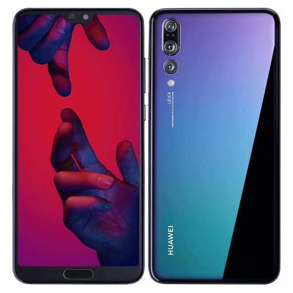 Huawei P20 Pro Duo - Alloccaz Refurbished - B grade (Licht gebruikt) - 128GB - Blauw (Crystal)