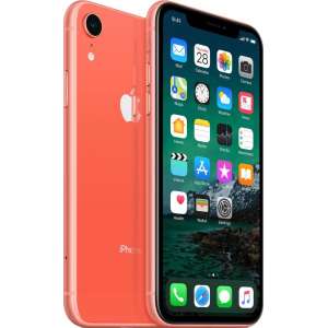 Apple iPhone Xr - 128 GB - Koraal - Refurbished door leapp -  A-grade