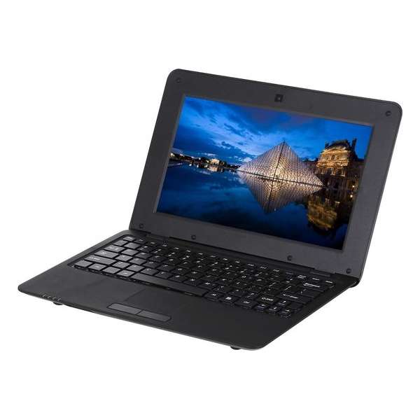 10,1 inch notebook pc, 1 GB + 8 GB, Android 6.0 A33 Dual-Core ARM Cortex-A9 tot 1,5 GHz, WiFi, SD-kaart, U-schijf (zwart)